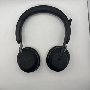 Jabra Evolve2 65 Wireless On-Ear Bluetooth Headphones Black No Dongle - Picture 1 of 7