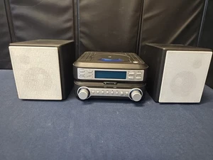 GPX HC221B Micro HI-FI System CD Player & AM/FM Radio - Works No Remote - Picture 1 of 7