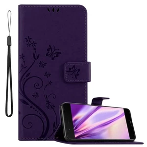 Case for OnePlus 5 Phone Cover Protection Flower Book Wallet - Picture 1 of 16