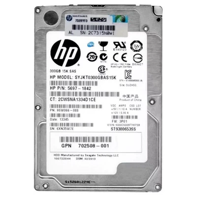 Seagate Savvio 300gb SAS 6gb/S 2,5 " SFF 15000rpm Hard Disk HDD - Refurbished - Image 1 of 4