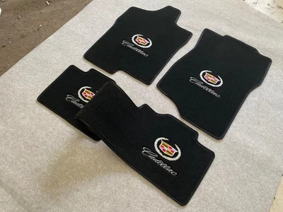 For Cadillac Escalade EXT Floor Mats carpet black set of4 2007-13 - Image 1 of 3