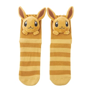 Pokemon mittellange Socken mit Maskottchen Eevee Japan NEU Pokemon Center - Bild 1 von 3
