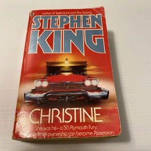 Vintage Paperback Christine By Stephen King NEL 1987 - Bild 1 von 9