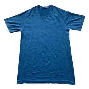 Camisa de manga corta Lululemon Metal Vent Tech para hombre talla XS azul - Imagen 1 de 6