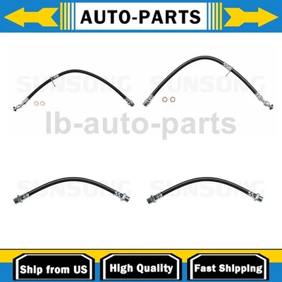 Manguera de freno delantera trasera para Toyota Corolla 1995 1996 1,8 L 4x Foto 1 de 4