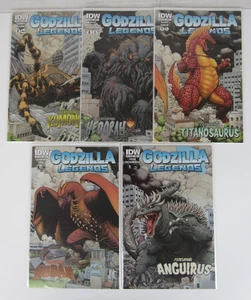 Godzilla Legends (2011, IDW) #1, 2, 3, 4, 5 Set "A" Art Adams Covers NM NY652 - Bild 1 von 4