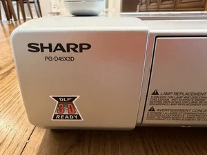 Sharp PG-D45X3D Projector. Needs New Bulb Lamp. - Picture 1 of 4