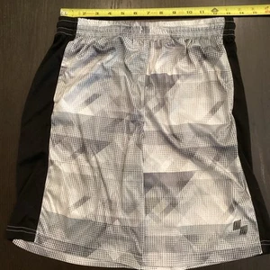 SHORTS Size 14 Boys The Childrens Place Grey Print Athletic Pull On - Picture 1 of 7