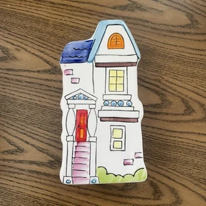 Takahashi Victorian House Wand Taschenvase Japan alleinstehend oder hängend - Bild 1 von 8