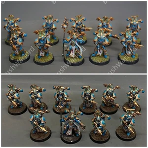 Thousand Sons: Rubric marines Warhammer 40K Professional Painted PRICE AU$1056 - Picture 1 of 21