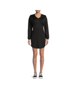 Vestido con Capucha Corsé No Boundaries Juniors Color Negro Talla Pequeña (3-5) - Imagen 1 de 3