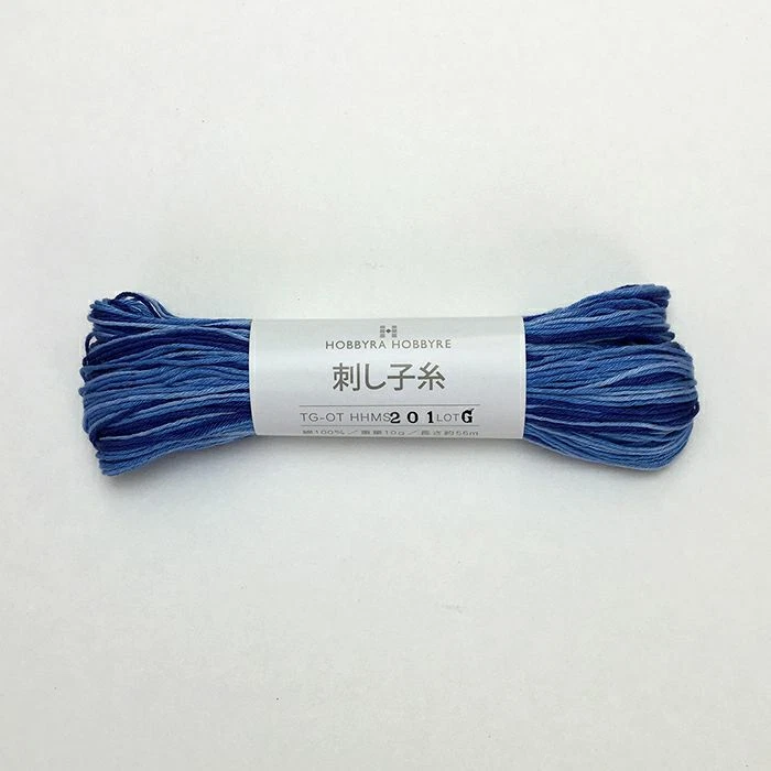 Japanese SASHIKO Embroidery Thread MIX 20 Colors 56m Hobbyra Hobbyre - Image 1 of 4