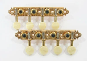 1:18 F style Mandolin Mandola Gold-plated machine head tuner tuning peg 536G-P7I - Picture 1 of 4