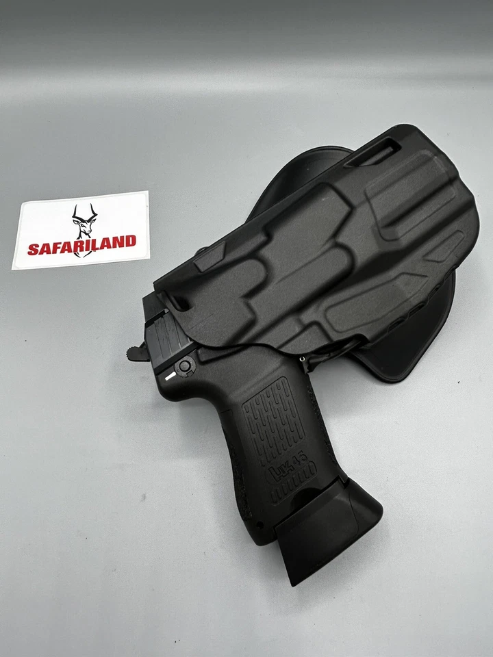 Safariland H&K HK 45C tactical 7377 7TS ALS OWB Holster Right Hand Used - Image 1 of 4