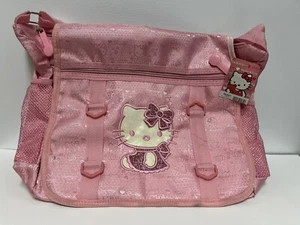 2004 Hello Kitty Pink Messenger Bag With Tag - Picture 1 of 13