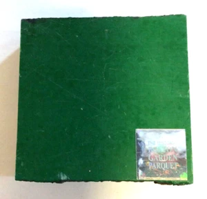 Boston Garden Parquet flr "2,6x 2,7" con pegatina de jardín (PERFECTO PARA FIRMAR) verde - Imagen 1 de 2