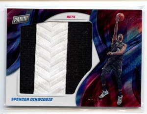 Spencer Dinwiddie 2021-22 Panini Player Of The Day Jumbo Patch Game Worn 5/50 - Picture 1 of 2
