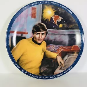 Pavel Chekov Star Trek Collectors Plate Enterprise 1983 Hamilton Ernst 6th Issue - Picture 1 of 9