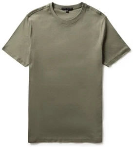 Robert Barakett Georgia T Shirt Dusty Moss Mens Small 100% Pima Cotton - Picture 1 of 5