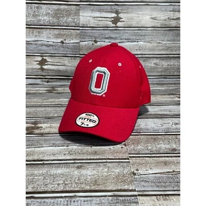 Zephyr Ohio State Buckeyes Hat Wool Fitted Cap Red College NCAA 7 1/8 - Picture 1 of 5