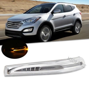 For Hyundai Santa Fe 2013-2015 Left LED Mirror Indicator Light Turn Signal Lamp - Picture 1 of 11