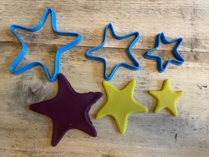 Star Fish Set of 3 cookie biscuit cutter - Picture 1 of 2