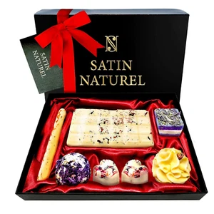 Muttertagsgeschenk - 7 Luxuriöse BIO Badebomben Vegan Für 14 Bäder - Badekugeln - Bild 1 von 9