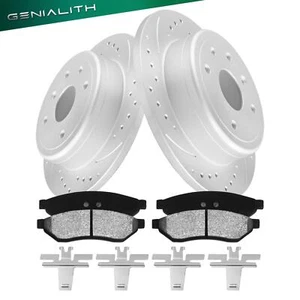 276mm Rear Rotors Ceramic Pads Kit for Chevrolet Epica Suzuki Verona 2004-2006 - Picture 1 of 9