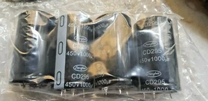 CD295-450V-1000UF CD295 Capacitor Electrolytic 450V Mfg JIANGHAI Kit 12 Pieces - Picture 1 of 13