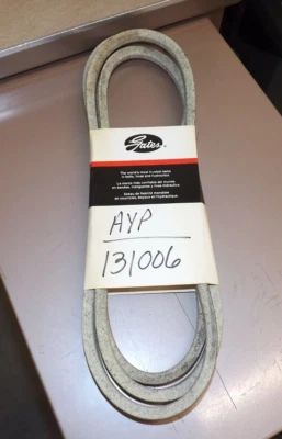 Correa de transmisión para cortacésped Gates 131006 Craftsman Poulan Husqvarna AYP Nuevo de Lote Antiguo Foto 1 de 3
