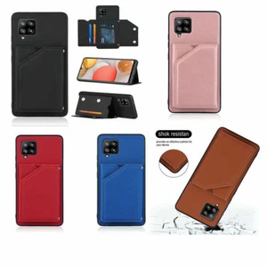 Hot Leder Karten Brieftasche Ständer Handy Hülle Cover für iPhone 11 12 Pro Max 13 - Bild 1 von 18
