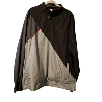 Fila Sport Golf Windbreaker 1/4 Zip / Side Zip Jacket Sz 2XLT - Image 1 of 4