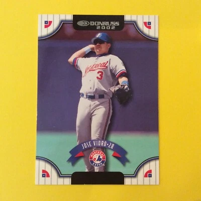 2002 Donruss Montreal Expos Baseball Card #106 Jose Vidro - Image 1 of 2