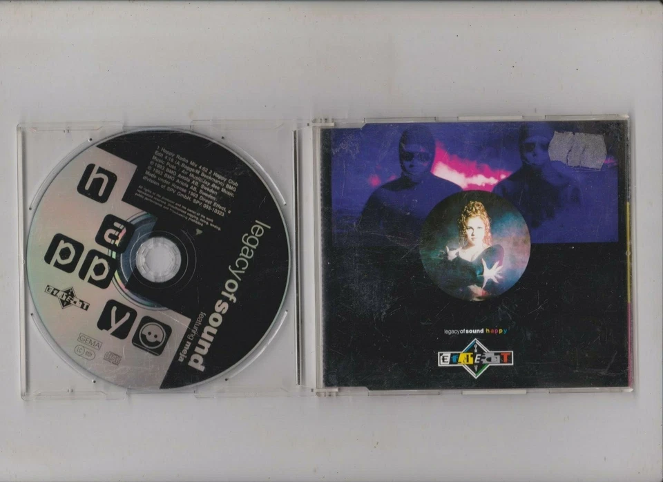 LEGACY OF SOUND feat. MEJA - happy 2 trk MAXI CD 1993 - Bild 1 von 1