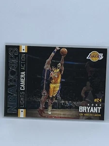 KOBE BRYANT 2015-16 HOOPS LIGHTS CAMERA ACTION INSERT LOS ANGELES LAKERS! - Picture 1 of 2
