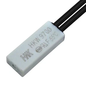 Thermal switch 55°C NO contact 250V 5A Cable Temperature switch thermostat HKW97 - Picture 1 of 1