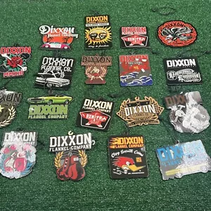 Dixxon Flannel Company Lot of 18 Tags Stickers - Picture 1 of 24