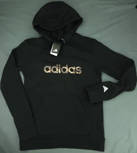 Adidas Originals Pullover Womens Hoodie Black/Brown Camo IW0529 Sizes XS/XL - Picture 1 of 6