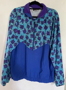 NASHBAR Aztec Synchilla Snap-T Pullover Fleece Jacket Girl's Size L - Picture 1 of 5