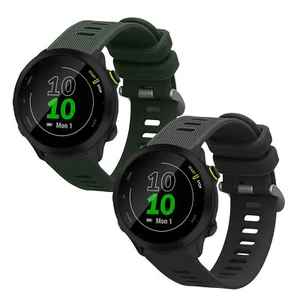 Cinturino per Garmin Forerunner 55 in silicone con fibbia - Zdjęcie 1 z 8