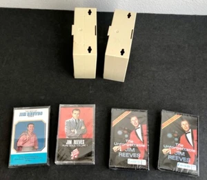 JIM REEVES Cassette Tape Lot READERS DIGEST 4 Tapes- Unforgettable & Pure Gold - Picture 1 of 8