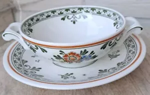 villeroy boch alt AMSTERDAM Suppentasse Mit Untertasse - Bild 1 von 6