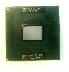 2.66GHz Intel Core 2 Duo T9550 MOBILE LAPTOP CPU SLGE4 Processor - Picture 1 of 2