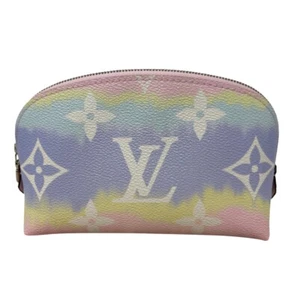 Louis Vuitton Monogram Giant LV Escale Pochette Cosmetic Cosmetic Pouch - Picture 1 of 12