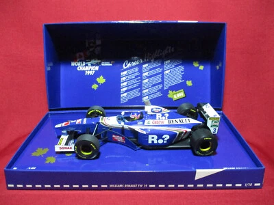 1:18 Scale Jacques Villeneuve WORLD CHAMPION 1997 Williams Renault FW19 F1 Car - Image 1 of 4