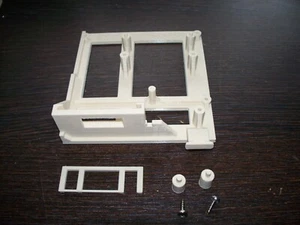 Amiga 500 GOTEK 3D Printed Bracket / OLed DISPLAY Window in Ivory PLA - Picture 1 of 5