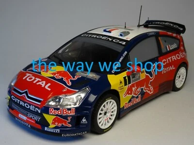 Citroen C4 WRC Rallye Deutschland 2008 Loeb Elena 1/24 WRC  NO TAMIYA HASEGAWA  - Immagine 1 di 3