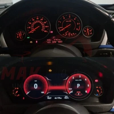 BMW 3 4 SERIES F30 F31 F32 F34 F36 6WB FULL LED CLUSTER / SPEEDOMETER  - Image 1 of 3