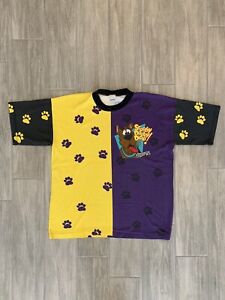 Vintage 90s Nascar Cartoon Network Scooby Doo Wacky Racing T Shirt AOP L