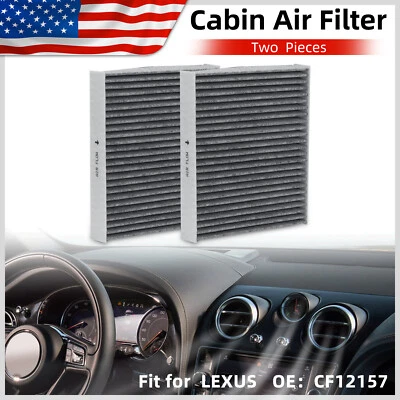 Repuesto filtro aire cabina 2 piezas para LEXUS ES250 2021-2022 ES300H 2019-2022 Foto 1 de 4
